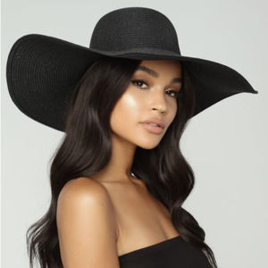 TARGET Woven Floppy Straw Hat With Bow